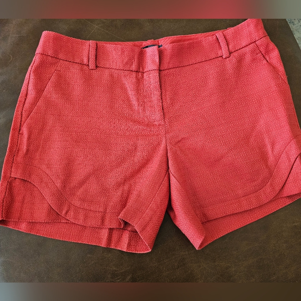 Salmon, weave texture shorts